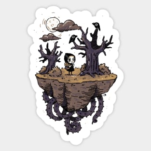 Dark Wood Sticker